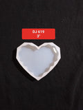 Heart Shape White Silicone Mold 3