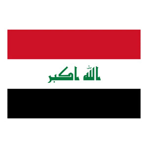 Iraq Flag 15x22cm