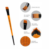 KeepSmilingAcrylicFlatBrushPackOf10-2