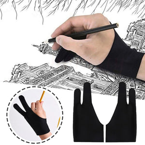 KeepSmilingArtistDrawingGlove-2