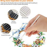 KeepSmilingChiselTipPaintBrushPackof6-2