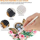 KeepSmilingFilbertPaintBrushPackof6-2