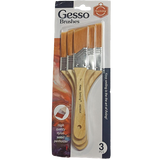 KeepSmilingGessoChiselBrushSetof3