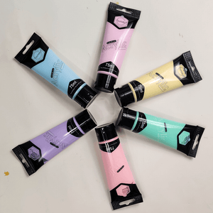 KeepSmilingPastelAcrylicPaint75mlSetof6