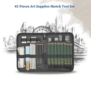 KeepSmilingSketchDrawingSetOf42Pcs