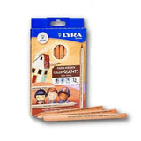 LYRAGiantSkinColorPencilsSetof12pcswithThickLead