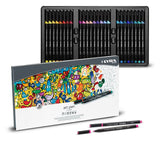 LyraHiQualityArtBrushPenTinBoxOf40