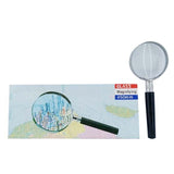 Magnifying Glass Silver & Black