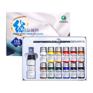 MariesDope-DyedFiberPermanentFabricPaintSetOf12
