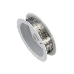 MetalSilverColorWire50m1pc
