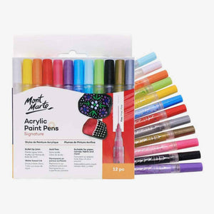 MontMarteAcrylicPaintPensPackOf12