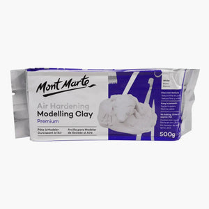 MontMartePremiumAirHardeningModellingClay-White500gms
