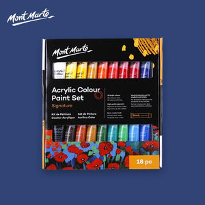 MontMarteSignatureAcrylicColourPaint36mlSetOf18Pcs