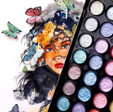 MontMarteSignatureMetallicWatercolorPaintSet37Pcs-3