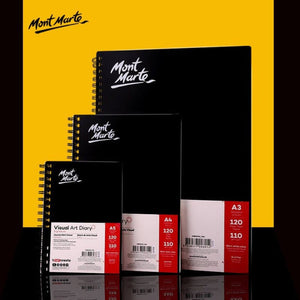 MontMarteSpiralVisualArtDiarySketchbook120Pages
