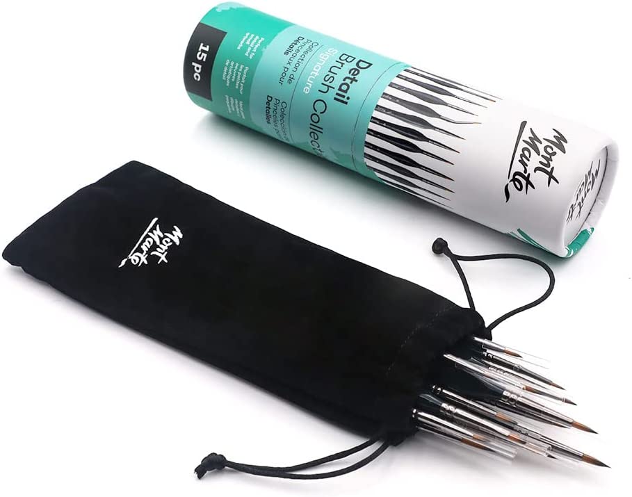Mont Marte Signature Detail Brush Set Of 15
 1