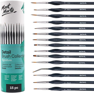 Mont Marte Signature Detail Brush Set Of 15
