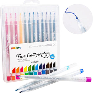 MungyoCalligraphyPenSetOf12AssortedColours2