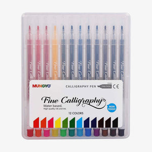 MungyoCalligraphyPenSetOf12AssortedColours