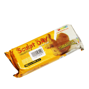 MungyoSculptAirDryClay250gmTerracotta