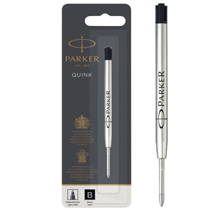 ParkerBallPointRefillBlackMedium1.0mm