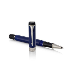 ParkerDuofoldInternationalRollerball_ClassicBluewithPalladiumTrim