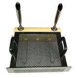 Pen Holder Wood/Metal Mesh