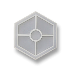 ResinHexagonSiliconeCastingMold_1Pcs