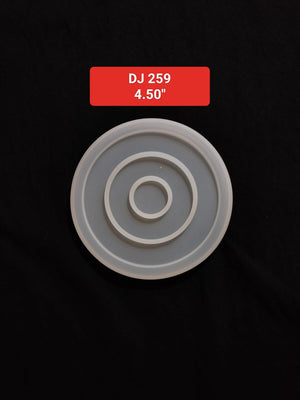 RoundCoastersShapeSiliconeMoldsUVEpoxyResinMold4.50