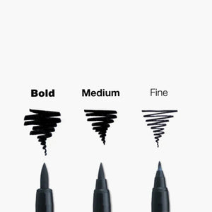 SakuraPigmaBrushPensinglepiece