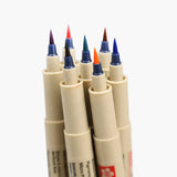 SakuraPigmaColorBrushPenSetOf8Piece