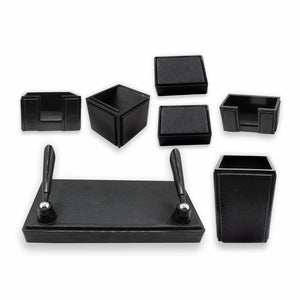 SenatorRexineLeatherDeskOrganizer7pcsSet20