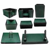 Senator Rexine Leather Desk Organizer 8pcs Set #20