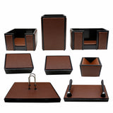 SenatorRexineLeatherDeskOrganizer8pcsSet_20