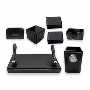 SenatorRexineLeatherOfficeDeskOrganizer7pcsSetWithWatch_20_Black_de205f42-d6ea-4b3b-a718-b310dab2d224