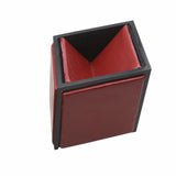 Senator Rexine Leather Office Desk Organizer 8pcs Set With Watch #20(Mahroon)