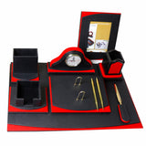 SensaLuxuryExecutiveWoodenTableOrganizer10pcsSet-3