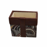 Sensa Luxury Executive Wooden Table Organizer 11pcs Set