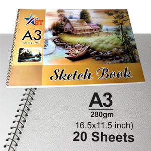 SensaSketchbookA320SheetsNo.701-2