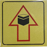 Sign Sticker 3x3 Golden