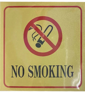 Sign Sticker 3x3 Golden