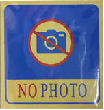 Sign Sticker 3x3 Golden