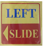 Sign Sticker 3x3 Golden