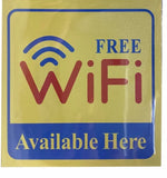 Sign Sticker 3x3 Golden