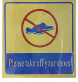 Sign Sticker 3x3 Golden