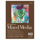 Strathmore400SeriesMixedMediaPadNaturalWhite300gsm-3