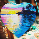 SuperbBoardHeartShapeArtistCanvasBoard-3