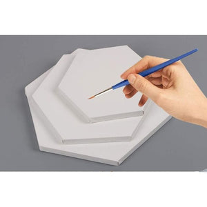 SuperbBoardHexagonArtistCanvasBoard-2