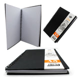 SuperbBoardJournalHardBindingSpiralSketchbookA5-5