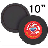 SuperbBoardRoundBlackCanvasBoard-3